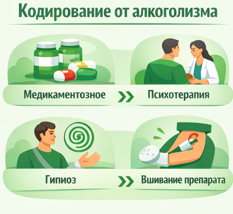 кодирование от алкоголизма в Новодвинске Санати